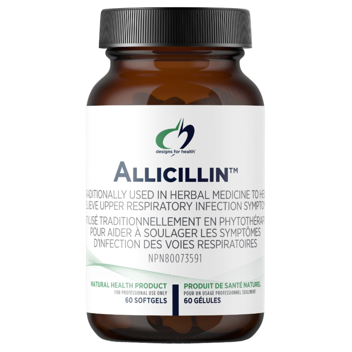 Designs for Health Allicillin 60 Softgels - Nature's Source Inc