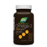 NutraSea +D Omega - 3 Mini Gels Fresh Mint, 120 Softgels - Nature's Source Inc