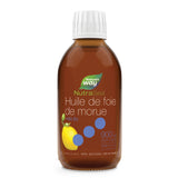 NutraSea Cod Liver Oil Lemon Flavour 200 ml - Nature's Source Inc