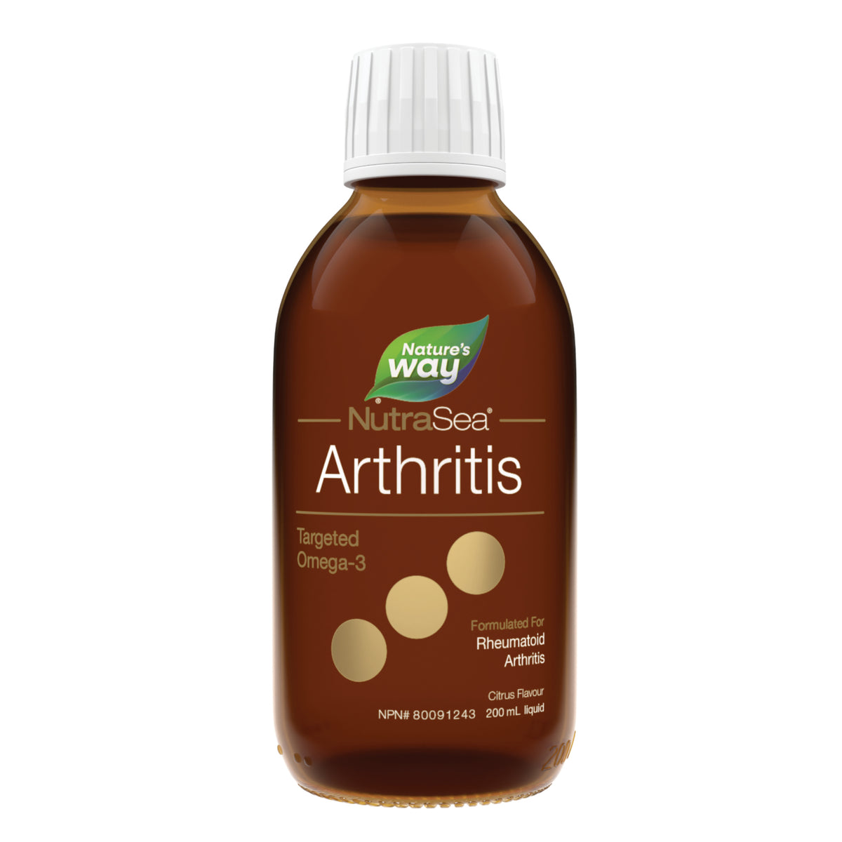 NutraSea Citrus Arthritis (Targeted Omega - 3) - 200ml - Nature's Source Inc