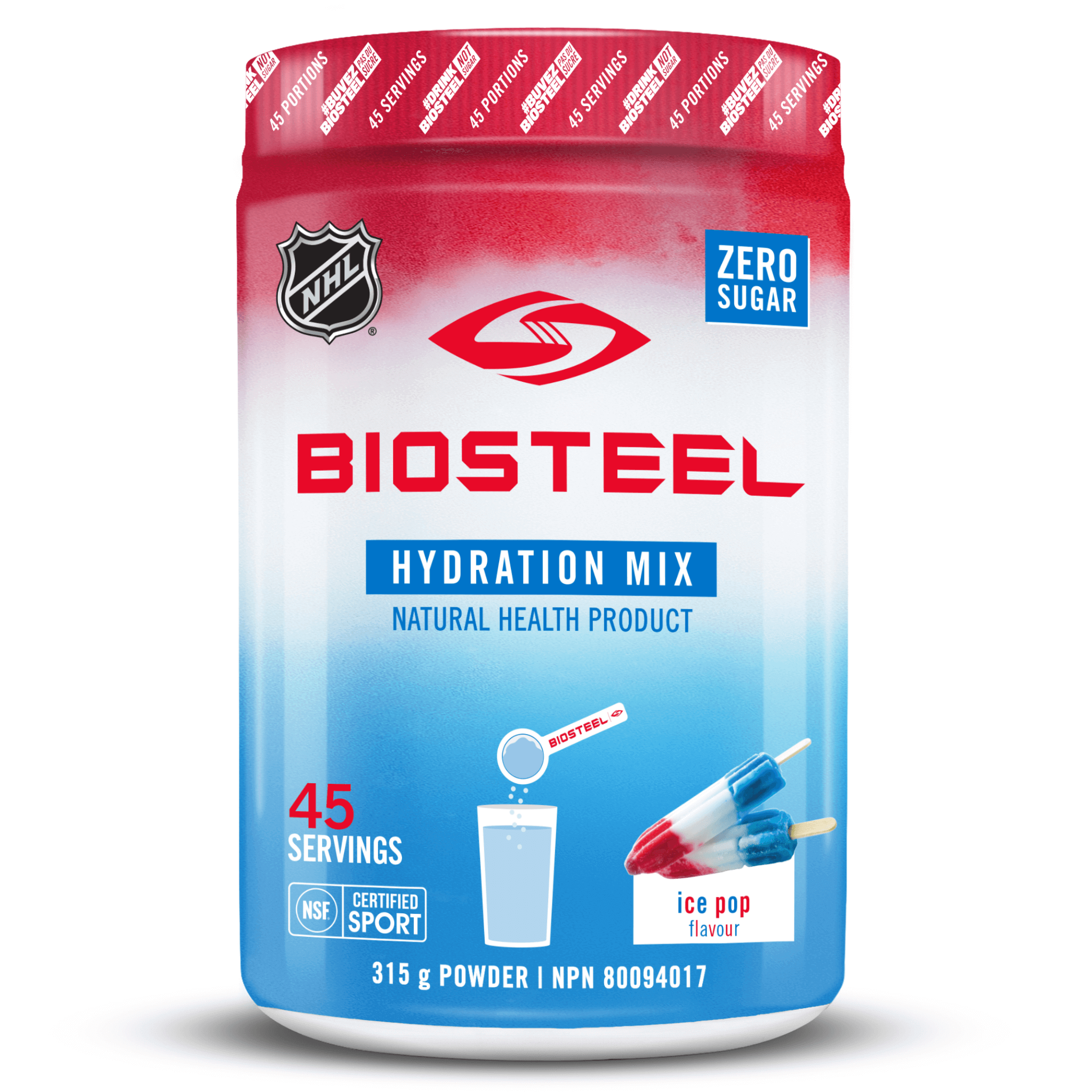 BioSteel Hydration Mix Ice Pop 315g