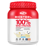 BioSteel 100% Whey Protein Vanilla 420g - Contains Three High - Quality Protein Sources, Easily Absorbed And Digested, Help Support Muscle Repair, Help Build Lean Muscle, Support Muscle Protein Synthesis - Nature's Source Inc