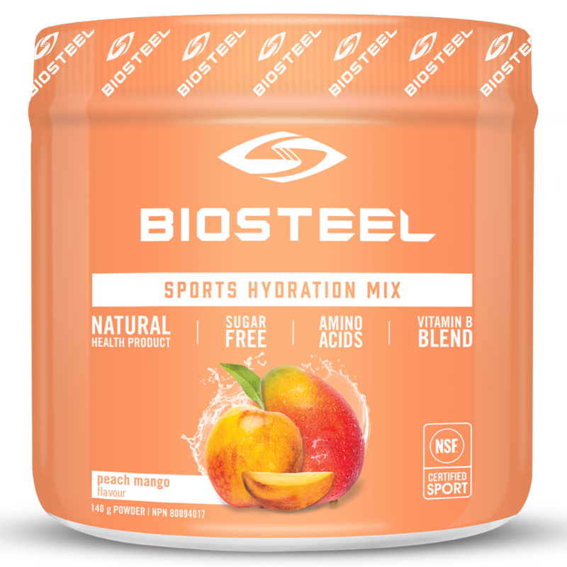 Biosteel Hydration Mix Peach Mango 140g - Helps Keep Hydrated Throughout The Day, Contains Quality Ingredients, Assist Aid Overall Good Health And The Normal Function Of Your Immune System
