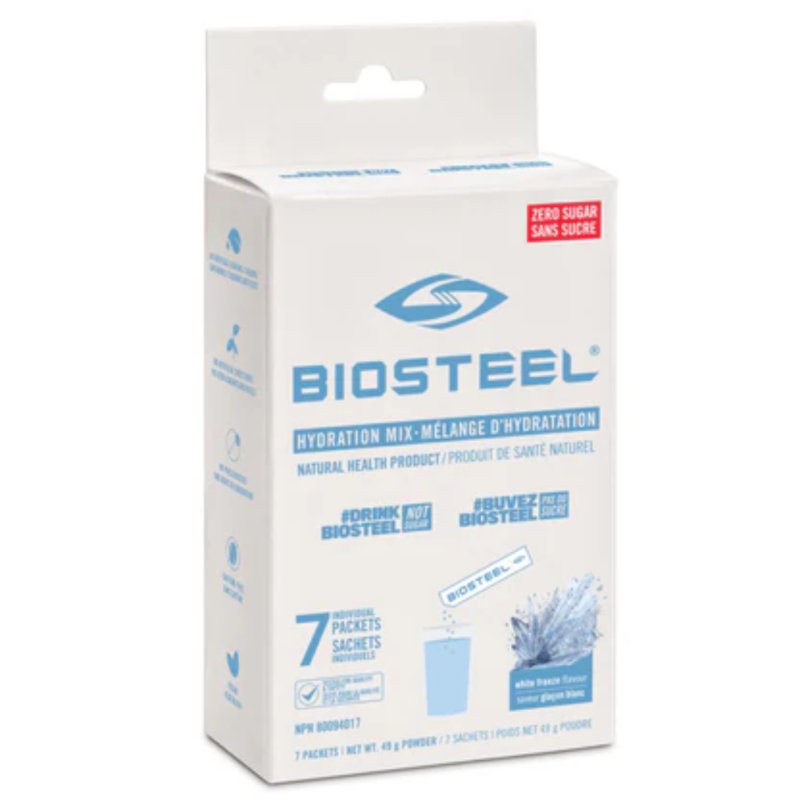 BioSteel Hydration Mix White Freeze 7 Serving Packets