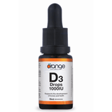 Orange Naturals D3 Drops 1000IU Orange 15ml - Nature's Source Inc