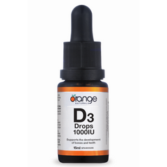 Orange Naturals D3 Drops 1000IU Orange 15ml