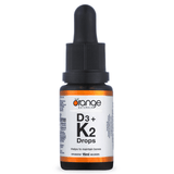 Orange Naturals D3 + K2 Drops Orange 15ml - Nature's Source Inc