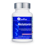 Canprev Melatonin 3mg 60 Vegan Capsules - Enhances Sleep Quality, Regulate Circadian Rhythm, Promotes Recovery From Jet Lag - Nature's Source Inc