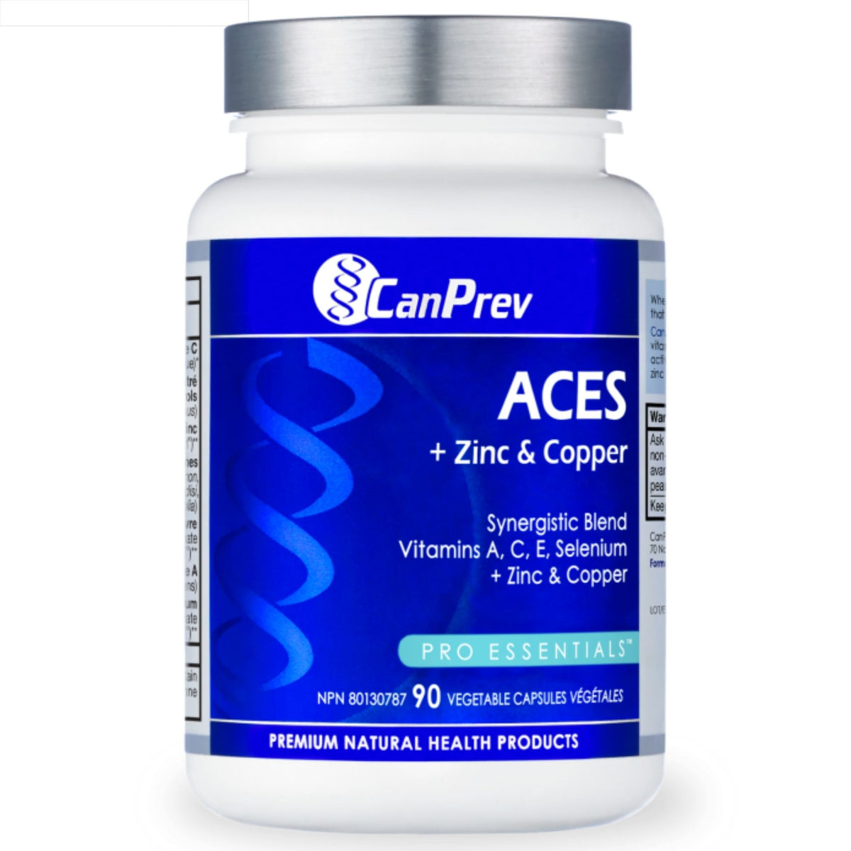 CanPrev ACES +Zinc & Copper 90 Vegetable Capsules - Nature's Source Inc