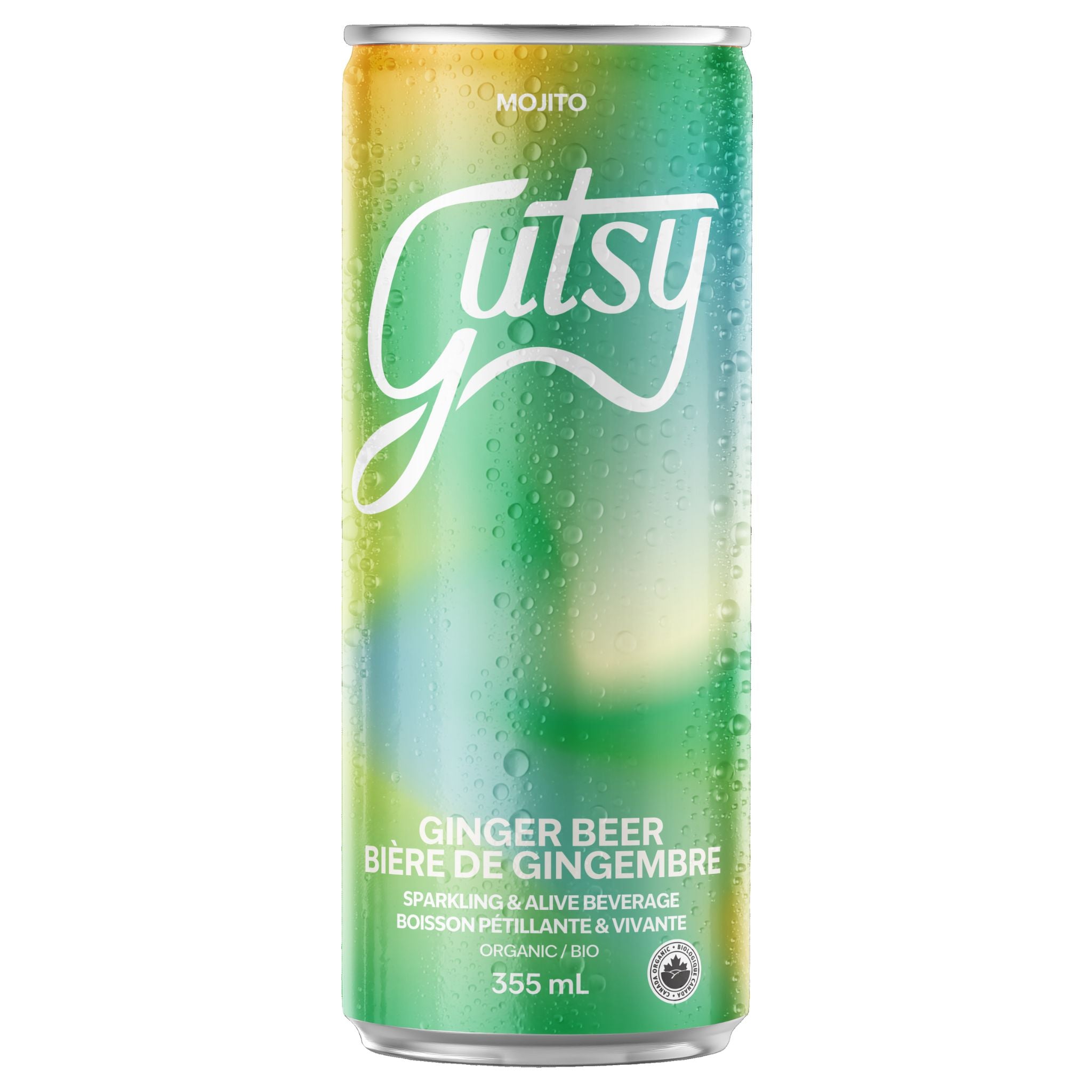 Gutsy Ginger Beer Mojito 355ml - Nature's Source Inc