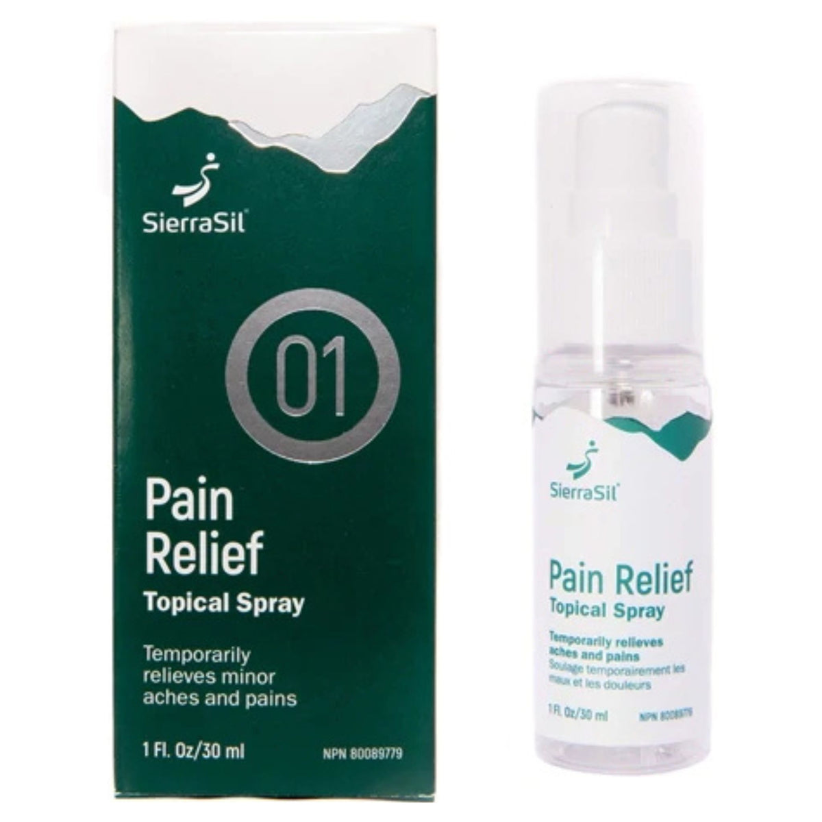 Sierrasil Pain Free Topical Spray 30ml - Nature's Source Inc