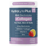 Hydralyte 2 in 1 Electrolytes + Collagen Lemonade 337g - Support Healthy Hair, Skin, And Nails, Designed To Accelerate Hydration, Clinically Tested And Patented Composition Of Collagen Peptides, Optimized To Support Healthy Skin - Nature's Source Inc