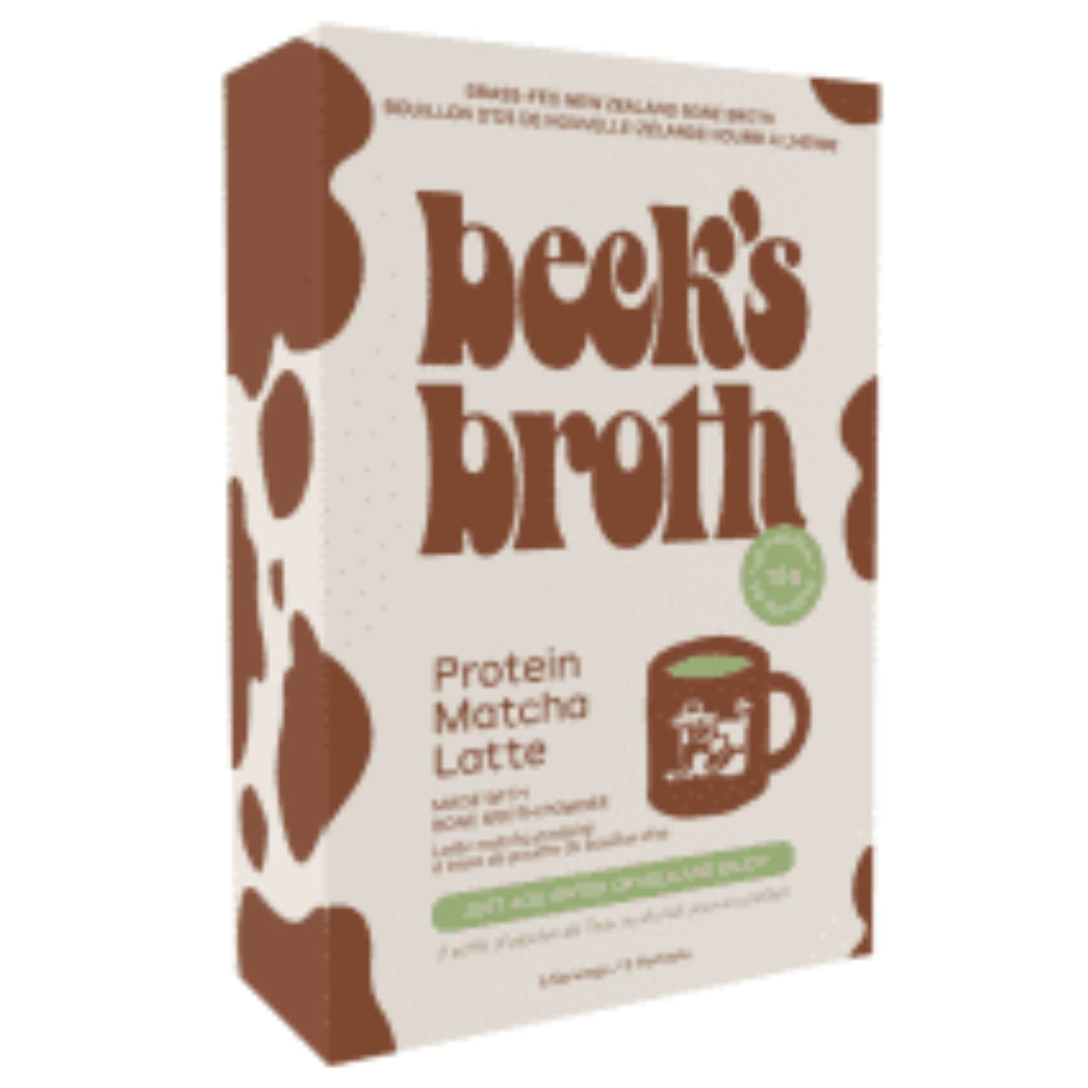 Beck's Broth Protein Matcha Latte 5ct - Nature's Source Inc
