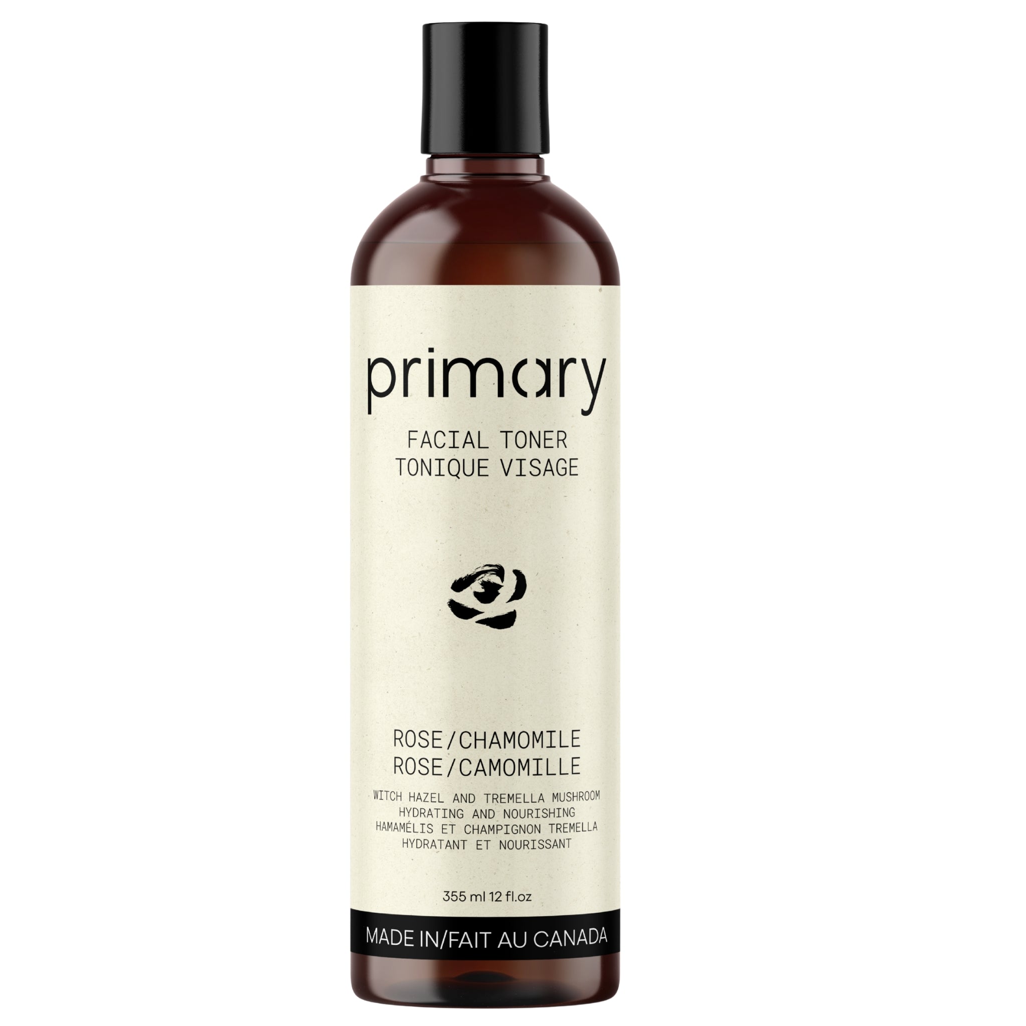 Primary Facial Toner Rose & Chamomile 355ml - Nature's Source Inc