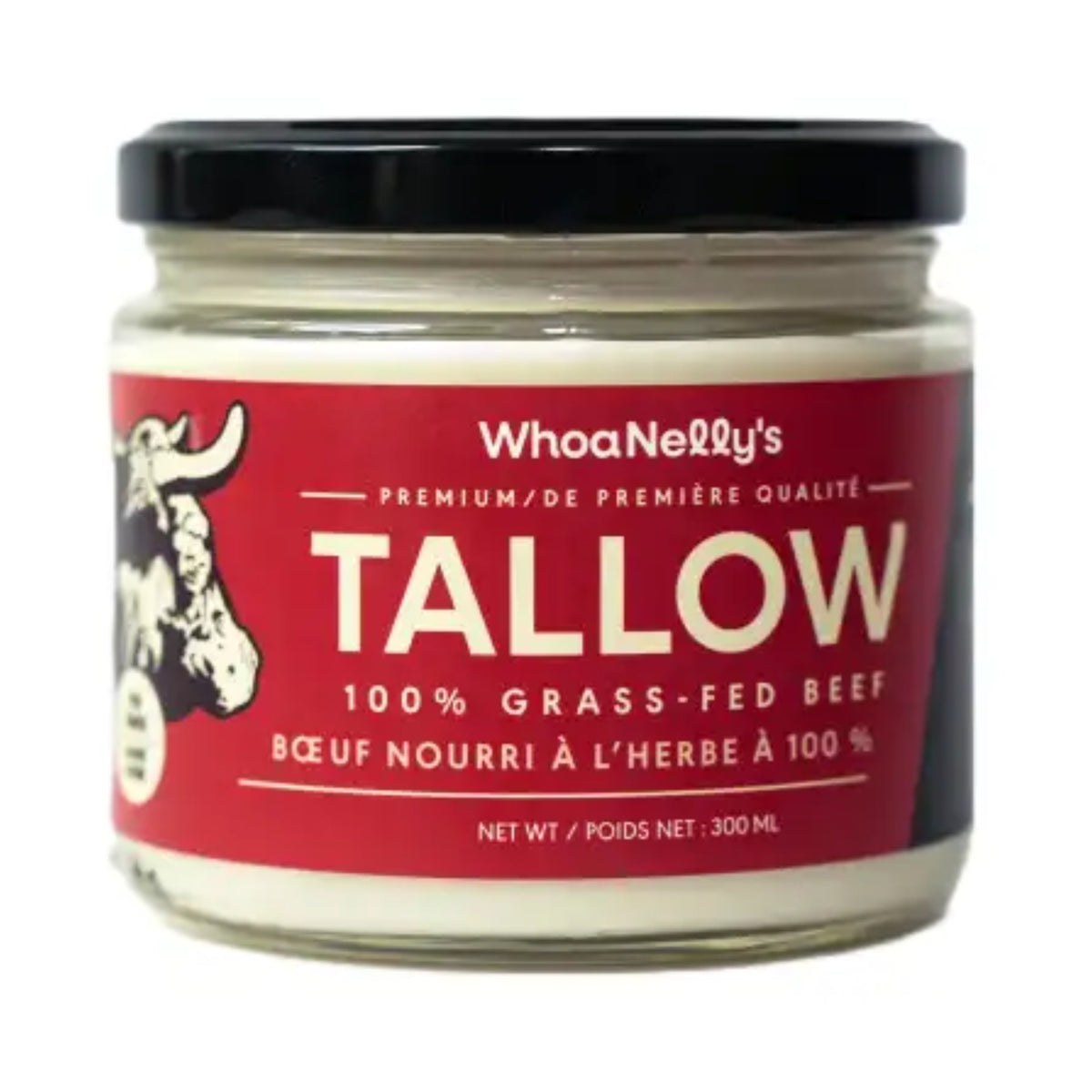 WhoaNelly'S Premium Beef Tallow GF 300ml - Nature's Source Inc