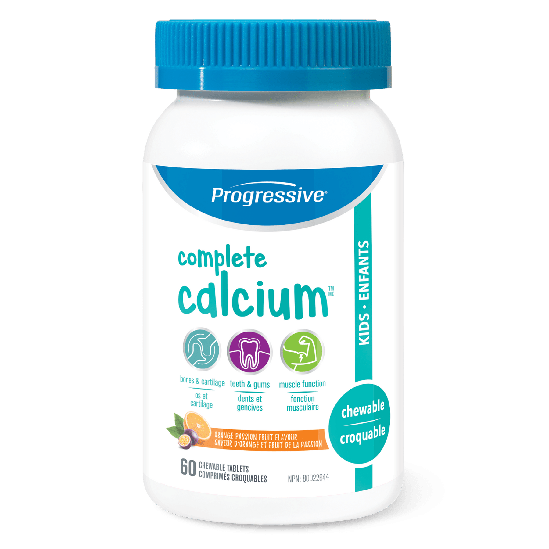 Progressive Complete Calcium for Kids 60c - Nature's Source Inc