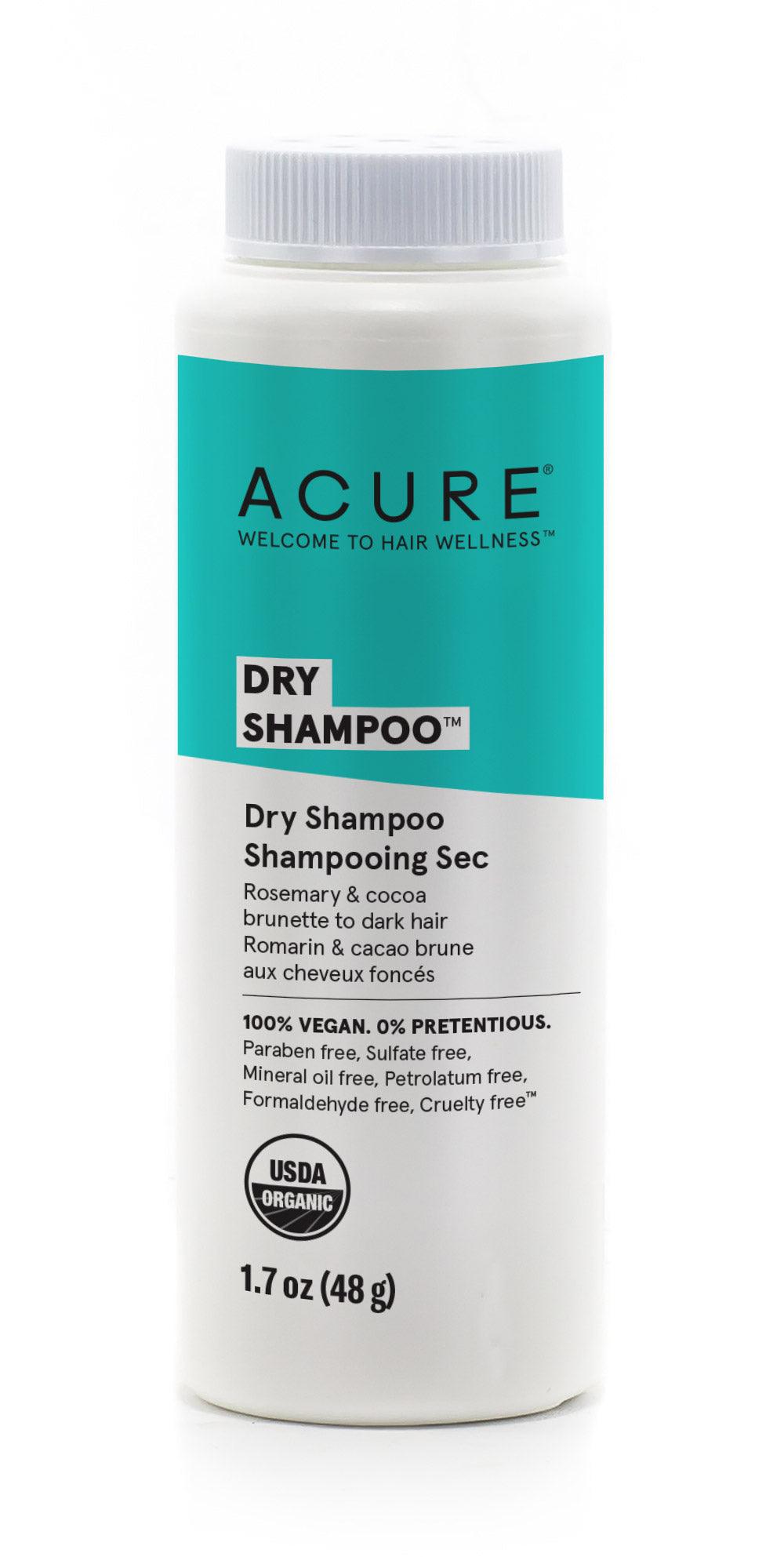 Acure Dry Shampoo - Brunette to Dark Hair 48g