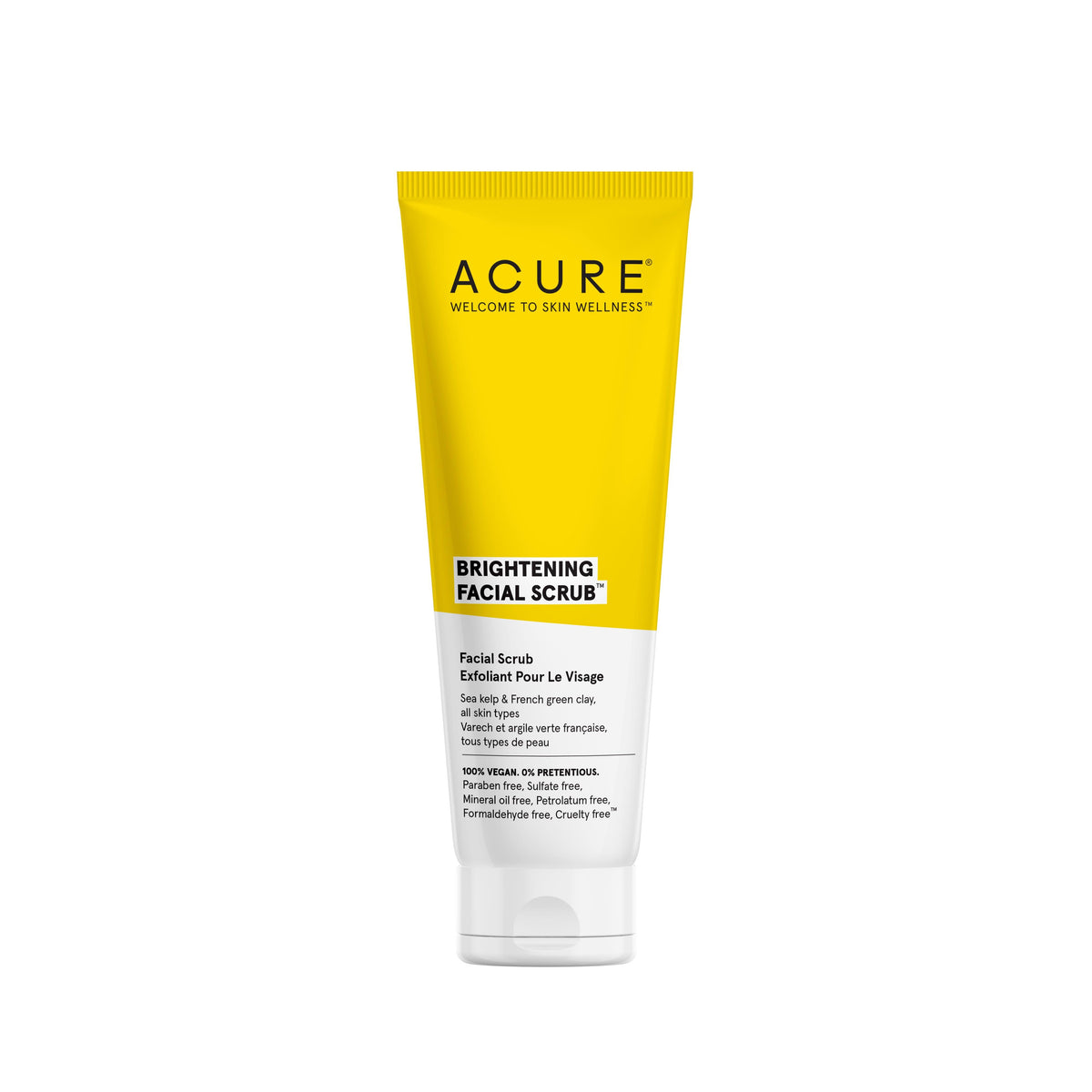 Acure Brightening Facial Scrub, 118 ml