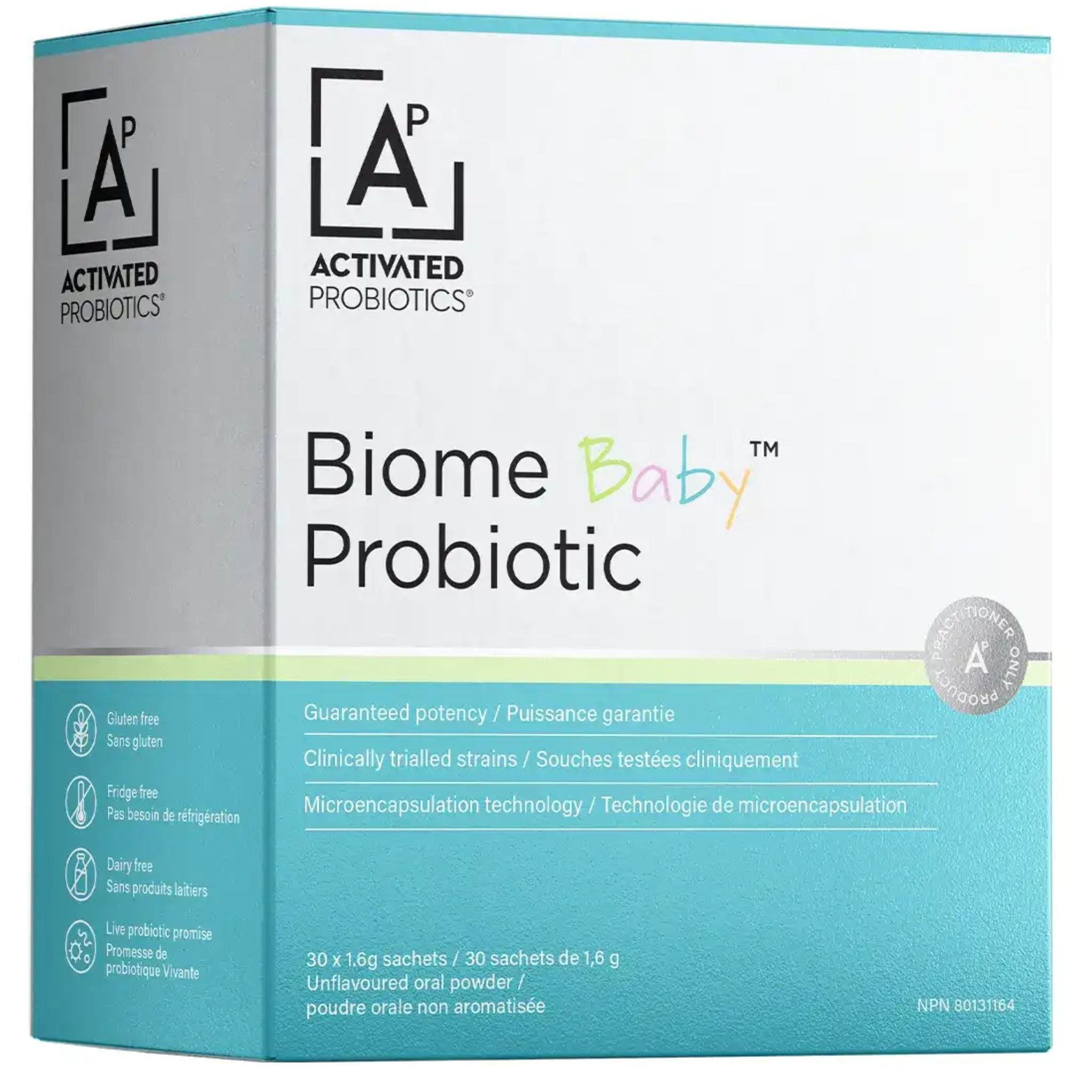 Activated Probiotics Biome Baby, 30 Sachets - Nature's Source Inc