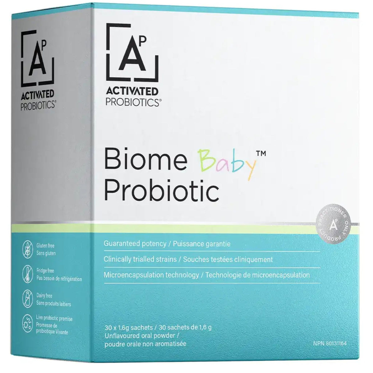 Activated Probiotics Biome Baby, 30 Sachets - Nature's Source Inc