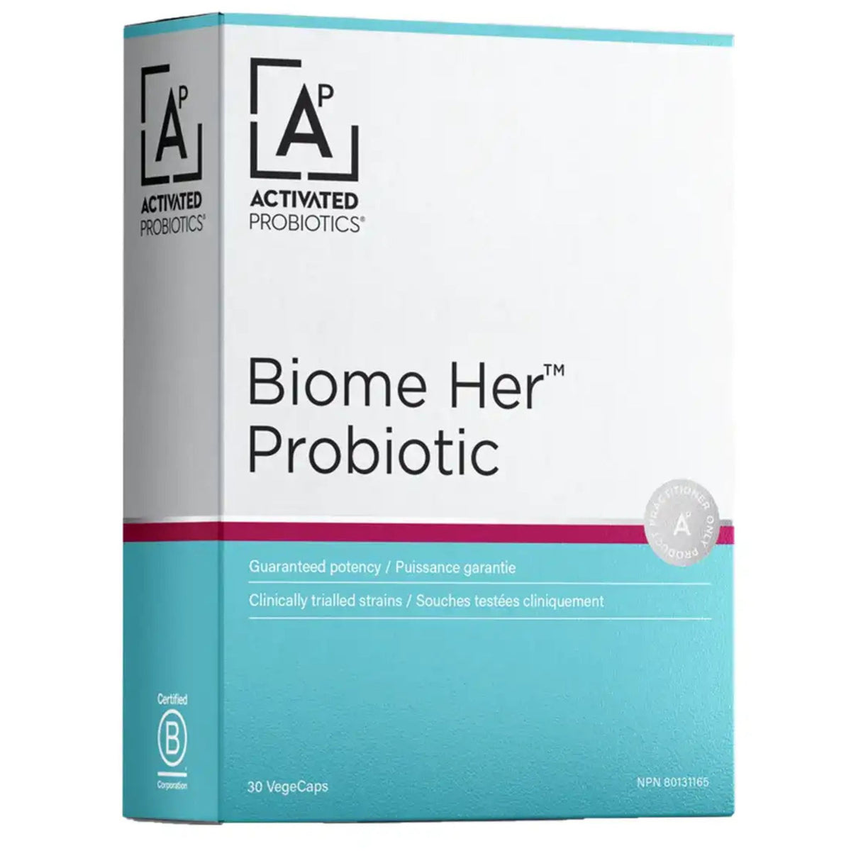 Activated Probiotics Biome For Her, 30 Capsules - Nature's Source Inc