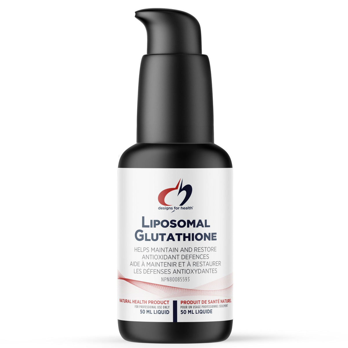 Designs for Health Liposomal Glutathione 50 ml - Nature's Source Inc