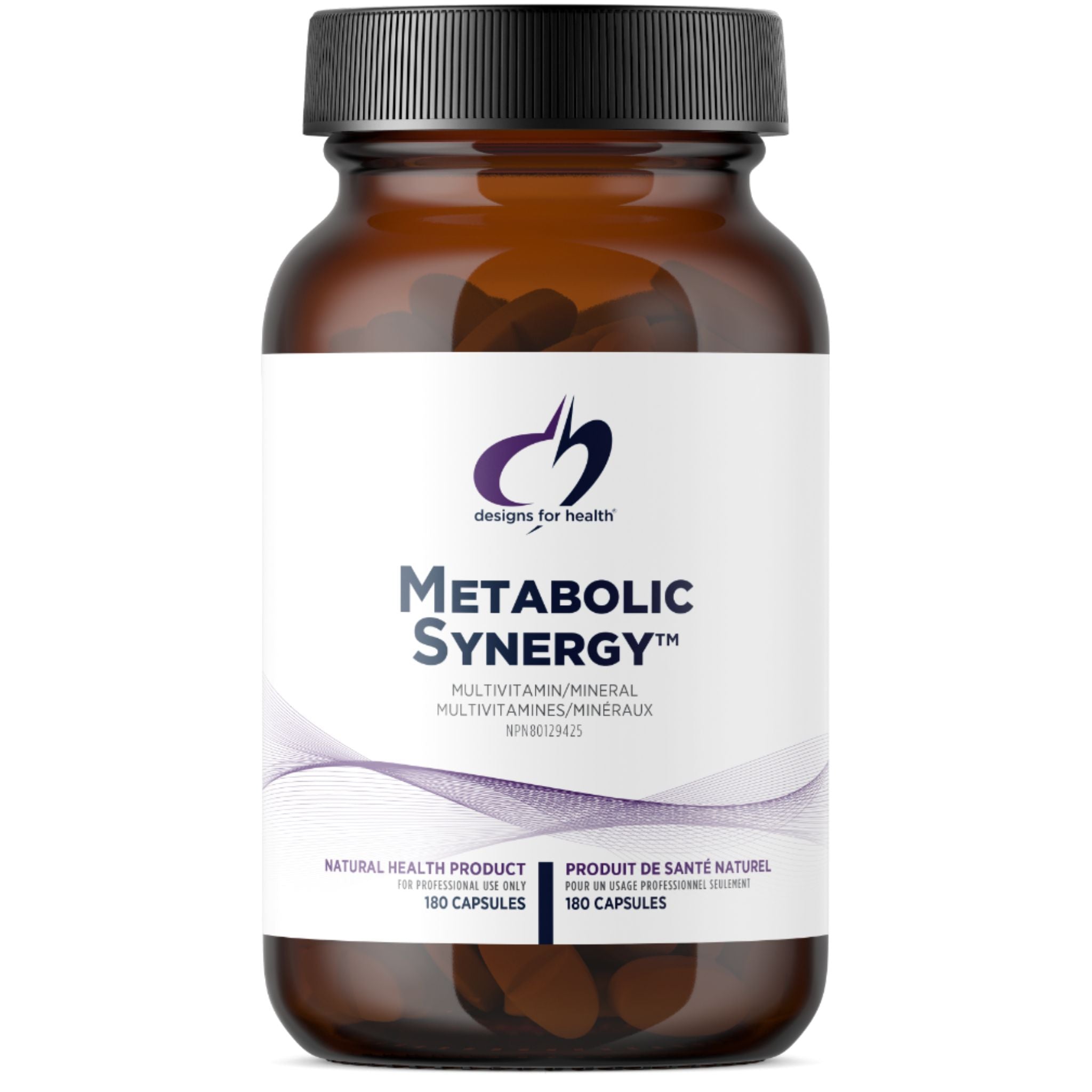 Designs for Health Metabolic Synergy™ 180 Capsules - Nature's Source Inc