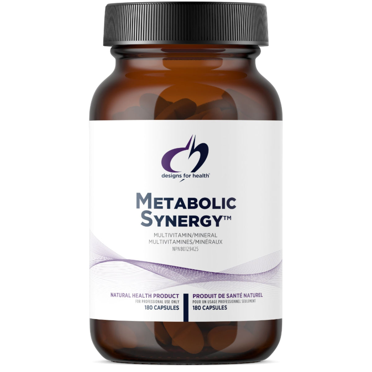 Designs for Health Metabolic Synergy™ 180 Capsules - Nature's Source Inc