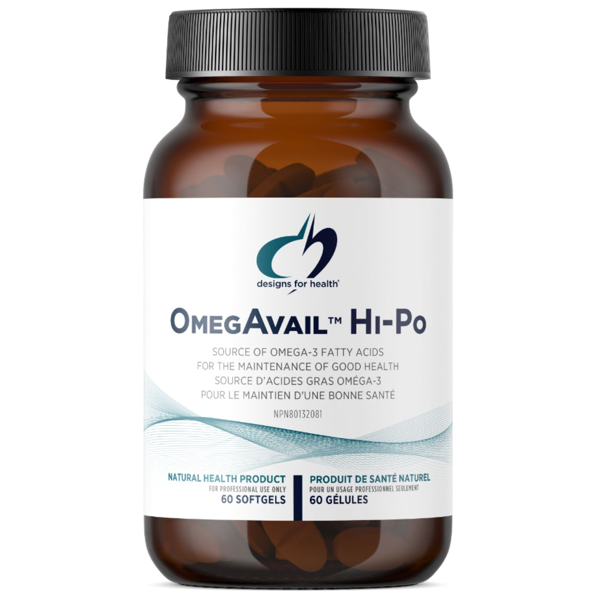 Designs for Health OmegAvail Hi-Po 60 Softgels - Nature's Source Inc