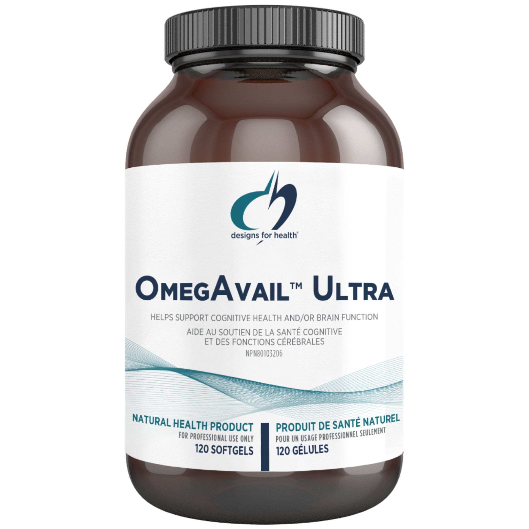 Designs for Health OmegAvail™ Ultra 120 Softgels - Nature's Source Inc