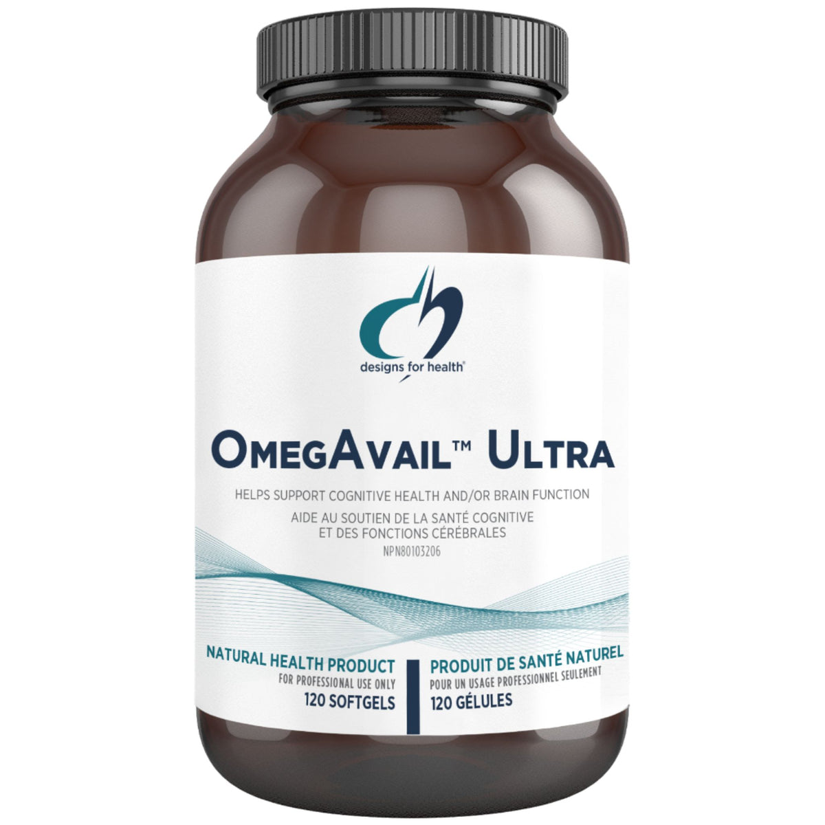 Designs for Health OmegAvail™ Ultra 120 Softgels - Nature's Source Inc
