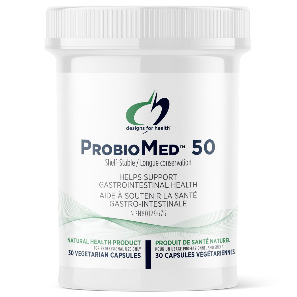 Designs for Health Probiomed™ 50 30 Capsules - Nature's Source Inc