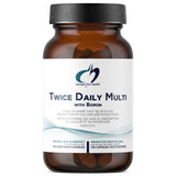 Designs for Health Twice Daily Multi™ 120 Capsules - Multi - Vitamin/Mineral Supplement, Source Of Antioxidants For Maintenance Of Good Health, Superior Absorption, Provide Greater Digestive Comfort - Nature's Source Inc