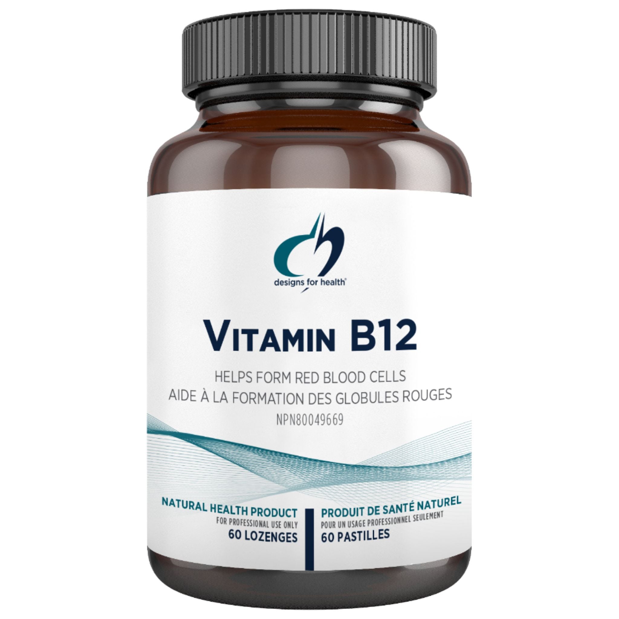 Designs for Health Vitamin B12 60 Lozenges - Nature's Source Inc