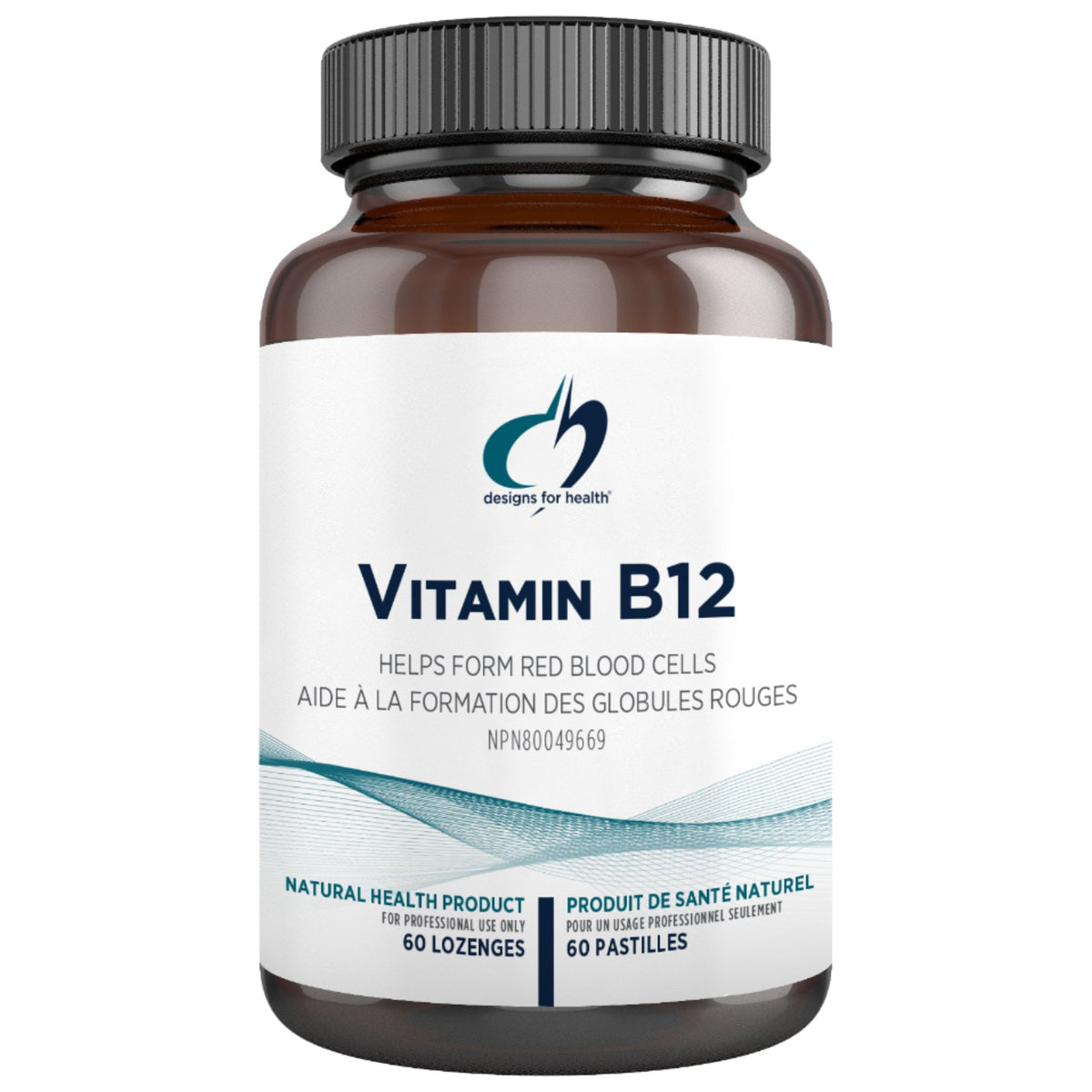 Designs for Health Vitamin B12 60 Lozenges - Nature's Source Inc