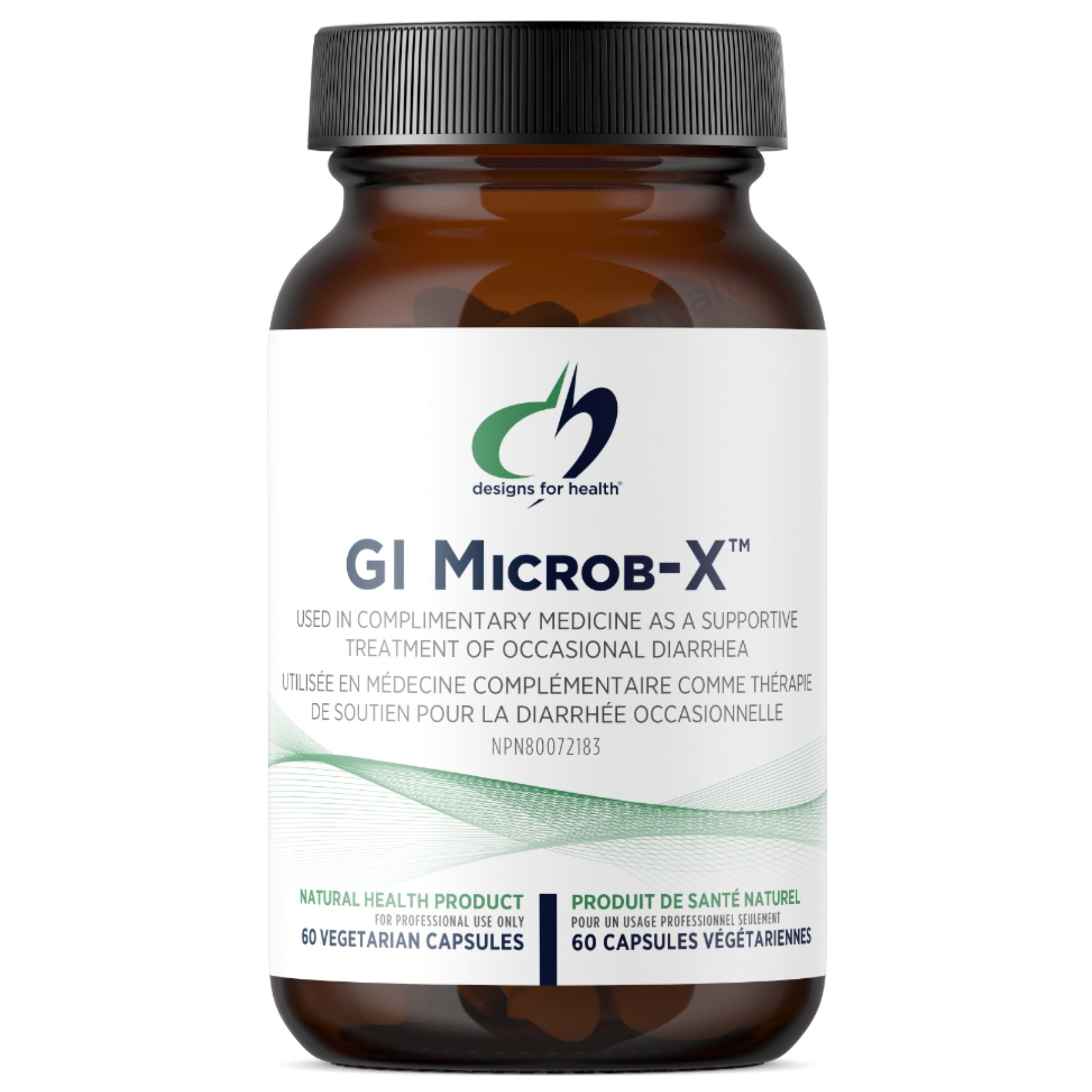 Designs for Health GI Microb X 60 Vegan Capsules - Nature's Source Inc