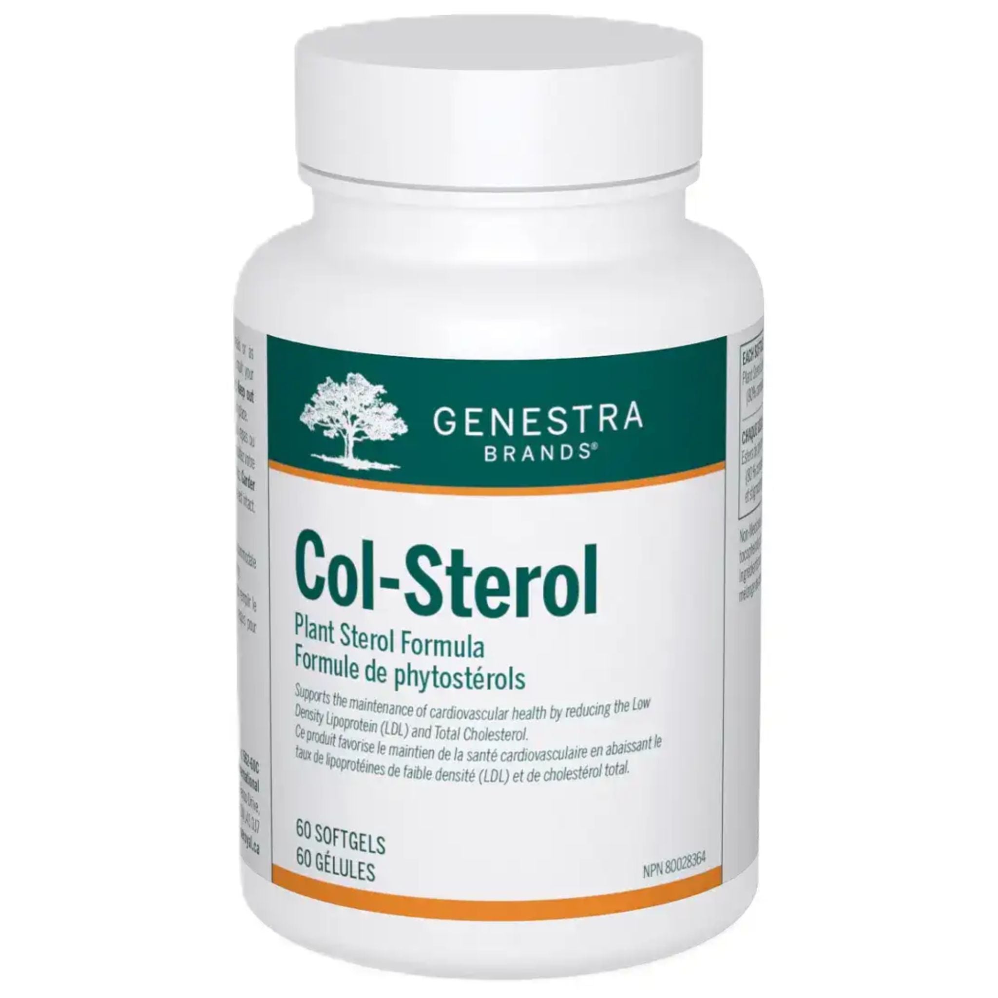 Genestra Brands Col - Sterol 60 Veg Capsules - Nature's Source Inc