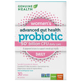 Genuine Health Advanced Gut Health Probiotic Women's Daily 50 Billion CFU 60 Capsules - Nature's Source Inc