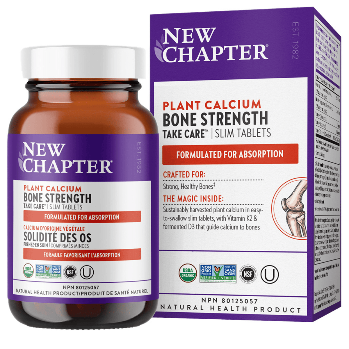 New Chapter Bone Strength Take Care 120 Tablets - Nature's Source Inc