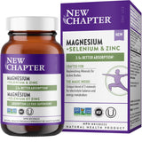 New Chapter Magnesium + Selenium & Zinc 30 Tablets - Nature's Source Inc