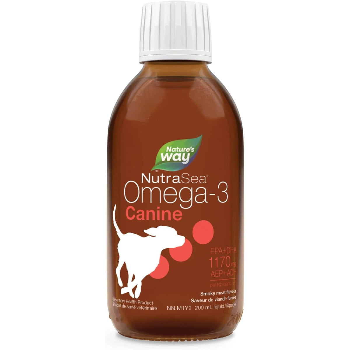 NutraSea Canine Omega - 3 Smoky Meat, 200ml - Nature's Source Inc