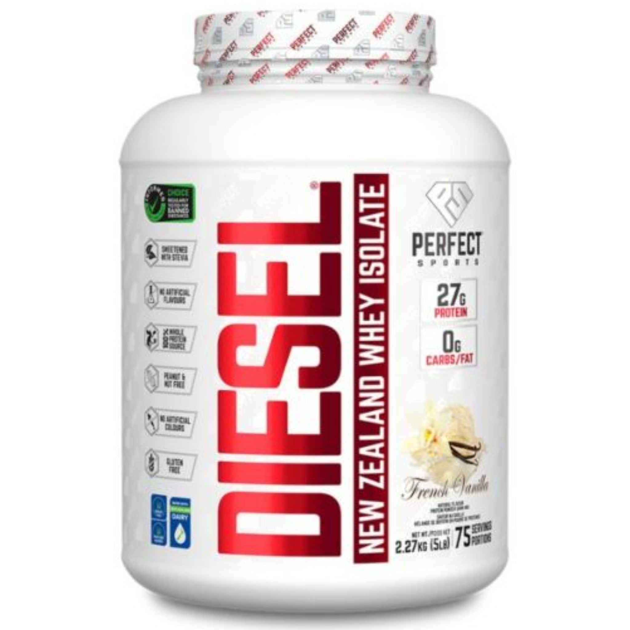 Perfect Sports Diesel New Zealand Isolate Whey Protein - Nature's Source Inc