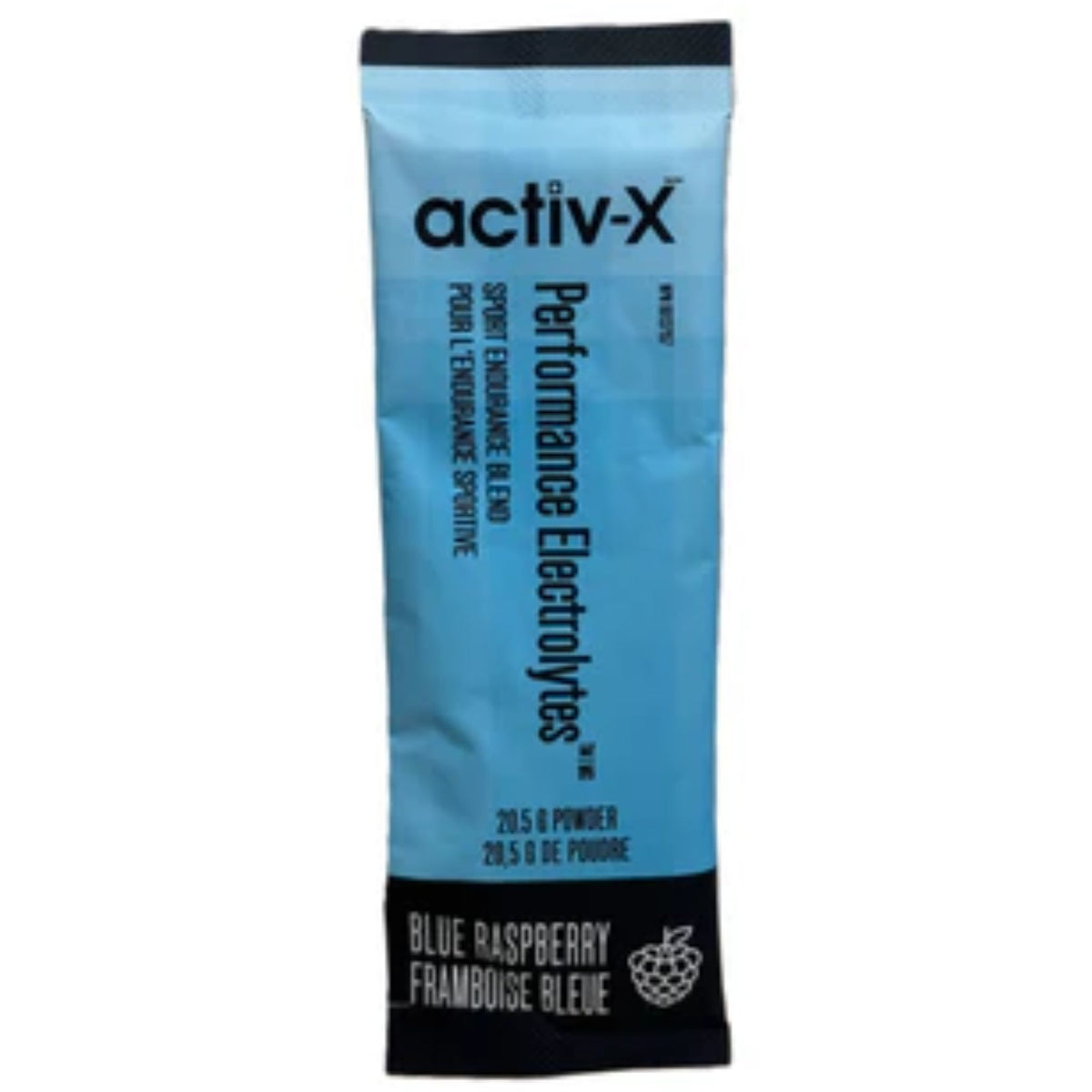 Platinum Activ - X Performance Electrolytes, Blue Raspberry, 1 Serving (SAMPLE) - Nature's Source Inc