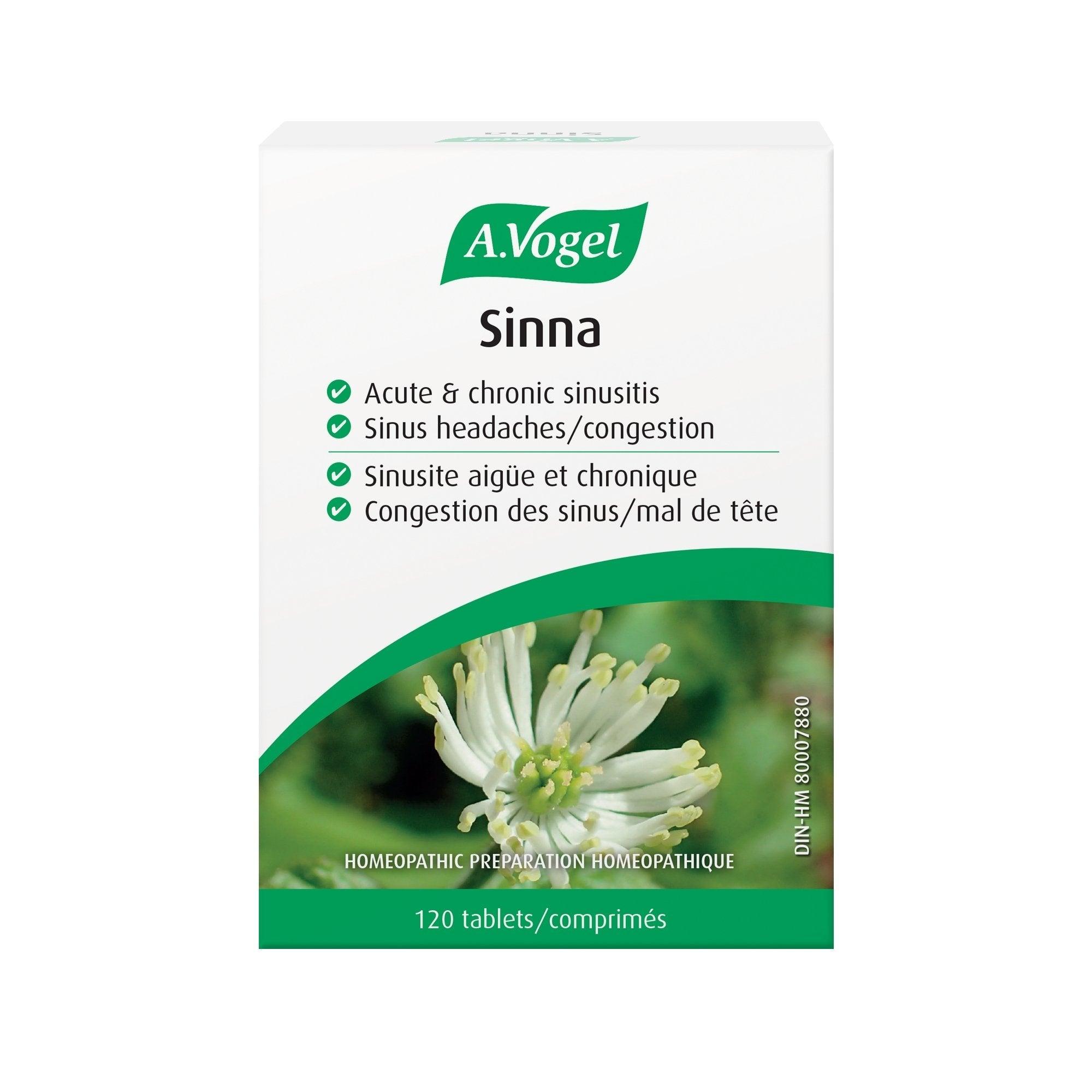 A.Vogel Sinna, 120 Tablets