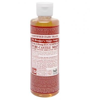 Dr. Bronner's 18-In-1 Eucalyptus Pure Castille Soap - 237ml