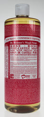 Get Dr. Bronner's Pure Castile Soap Rose, 946ml