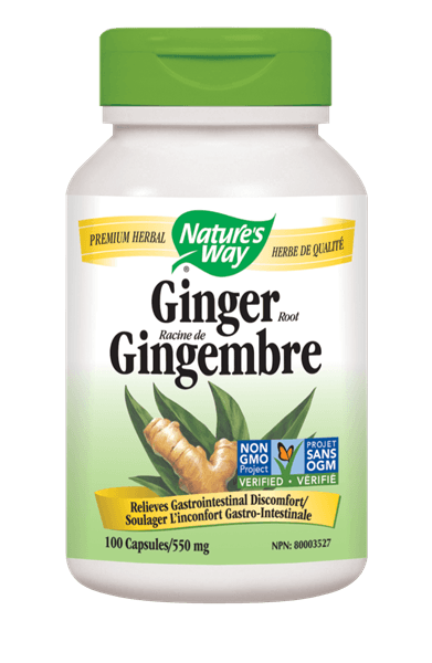 Nature's Way Ginger Root, 100 Veg Caps Online