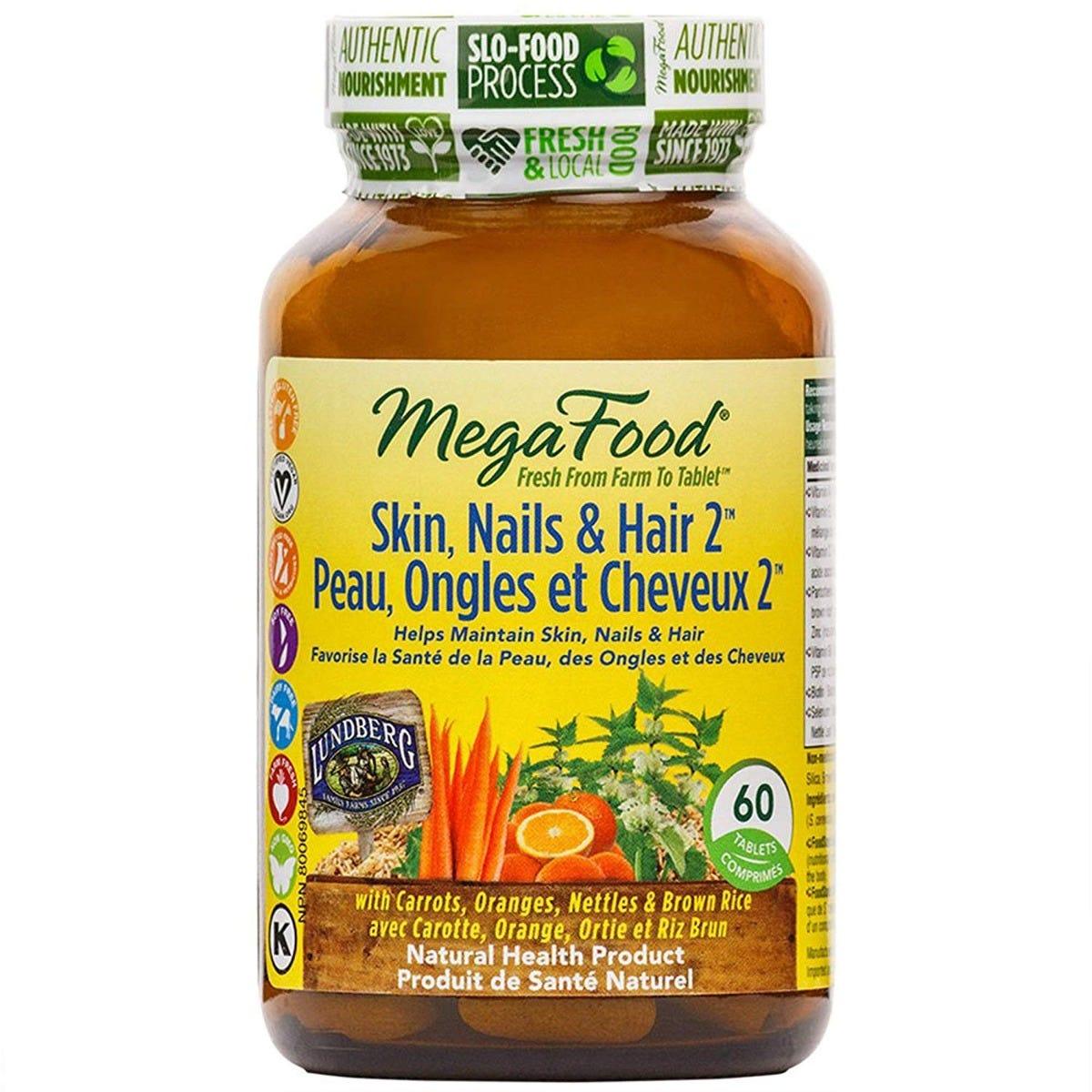 MegaFood Skin-Nails-Hair 2 60t