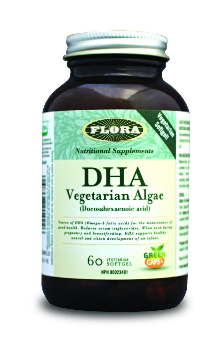 Flora DHA Vegetarian Algae 60c