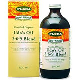Flora Udos Oil Omega 3 - 6 - 9 Blend (500 ml) - Nature's Source Inc